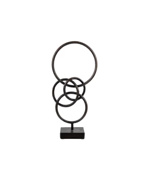 Επιτραπέζιο μεταλλικό διακοσμητικό 19χ40 εκ. Zen Collection 51540