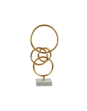 Επιτραπέζιο μεταλλικό διακοσμητικό 19χ40 εκ. Zen Collection 51542