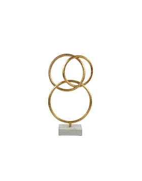 Επιτραπέζιο μεταλλικό διακοσμητικό 20x34.5 εκ. Zen Collection 51543