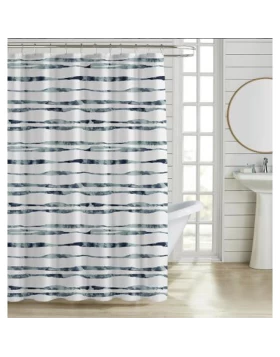 Υφασμάτινη πολυεστερική κουρτίνα μπάνιου 180χ200 εκ. Ankor 846252