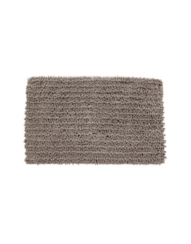 Πατάκι μπάνιου Estia Shaggy 80χ50 cm - καφέ 02-20767