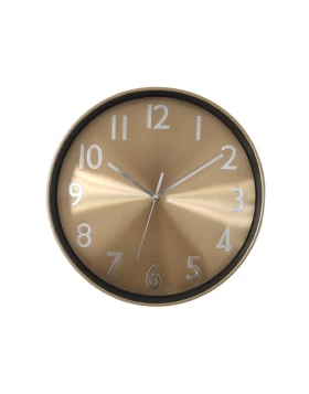 Ρολόι Τοίχου 29,3 εκ. Oriana Ferelli MF1207-B - Χρυσό 