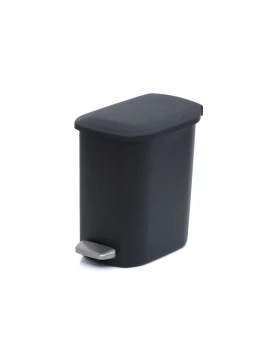 Κάδος μπάνιου 6 lt με πεντάλ -soft close-Rainbow 05322.001-Πλαστικός