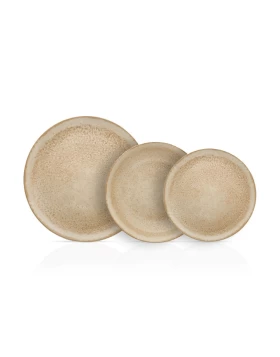 Σετ Φαγητού Stoneware 20 Τεμαχίων Cryspo Trio Mars