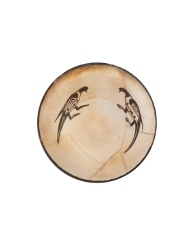 Kutahya Mytho Πιάτο Ρηχό Birds Πορσελάνης 27 εκ.