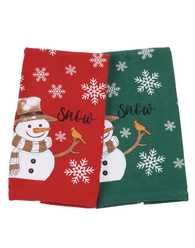 DAS HOME CHRISTMAS ΠΟΤΗΡΟΠΑΝΑ ΣΕΤ 2ΤΜΧ 30X50 0817 GREEN, RED
