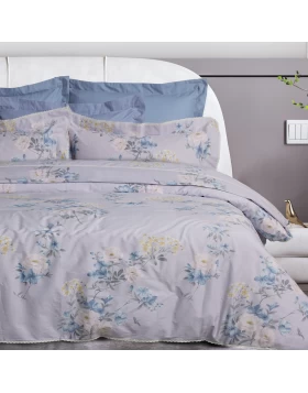 DAS HOME ΠΑΠΛΩΜΑΤΟΘΗΚΗ ΣΕΤ ΥΠΕΡΔΙΠΛΗ PRESTIGE 1710 GREY, LILAC