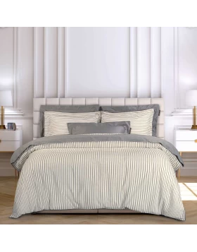 GREENWICH POLO CLUB ΠΑΠΛΩΜΑΤΟΘΗΚΗ ΣΕΤ ΥΠΕΡΔΙΠΛH ESSENTIAL 2296 GREY, WHITE