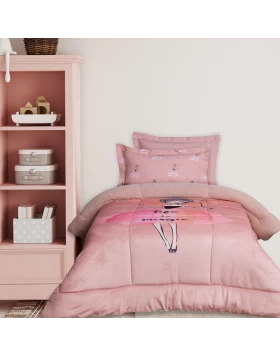 DAS KIDS ΚΟΥΒΕΡΤΟΠΑΠΛΩΜΑ 160Χ220 4973 PINK