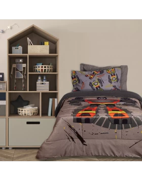 DAS KIDS ΚΟΥΒΕΡΤΟΠΑΠΛΩΜΑ 160Χ220 4974 GREY