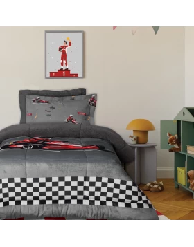 DAS KIDS ΚΟΥΒΕΡΤΟΠΑΠΛΩΜΑ 160Χ220 4976 GREY