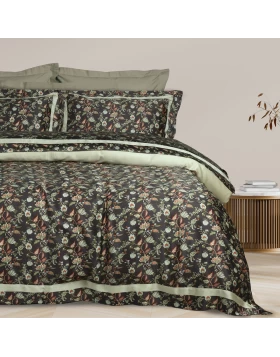 DAS HOME ΠΑΠΛΩΜΑΤΟΘΗΚΗ ΣΕΤ ΥΠΕΡΔΙΠΛΗ EXECUTIVE 1706 GREEN, GREY