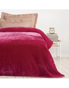 DAS KIDS ΚΟΥΒΕΡΤΑ VELOUR MONH 0294 PINK