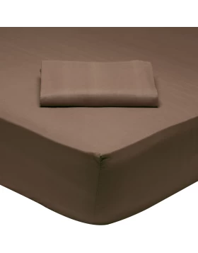 DAS HOME ΣΕΝΤΟΝΙ KING ΜΕ ΛΑΣΤΙΧΟ COFFEE BRONW 1004 COFFEE BROWN