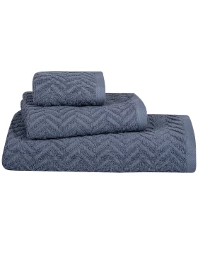 GREENWICH POLO CLUB ΣΕΤ ΠΕΤΣΕΤΕΣ 3 ΤΕΜΑΧΙΩΝ COZY 4097 DUSTY BLUE