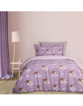 DAS KIDS ΣΕΤ ΣΕΝΤΟΝΙΑ ΜΟΝΑ 4972 PINK, PURPLE