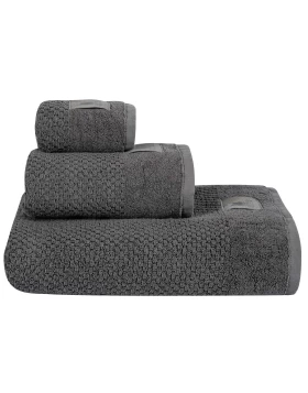 GREENWICH POLO CLUB ΠΕΤΣΕΤΑ ΠΡΟΣΩΠΟΥ 50Χ90 PREMIUM 4118 DARK GREY