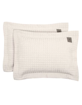 GREENWICH POLO CLUB ΖΕΥΓΟΣ ΜΑΞΙΛΑΡΟΘΗΚΕΣ CLASSIC 4429 IVORY