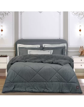 GREENWICH POLO CLUB ΚΟΥΒΕΡΤΟΠΑΠΛΩΜΑ KING SHERPA ESSENTIAL 4435 GREY