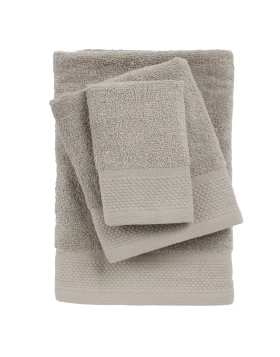 DAS HOME ΣΕΤ ΠΕΤΣΕΤΕΣ 3ΤΕΜΑΧΙΩΝ BEST 0834 GREY