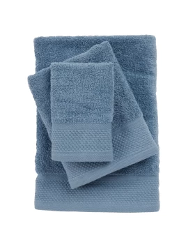 DAS HOME ΣΕΤ ΠΕΤΣΕΤΕΣ 3ΤΕΜΑΧΙΩΝ BEST 0837 BLUE