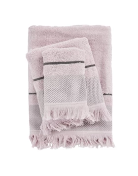 DAS HOME ΣΕΤ ΠΕΤΣΕΤΕΣ 3ΤΕΜΑΧΙΩΝ BEST 0838 LILAC