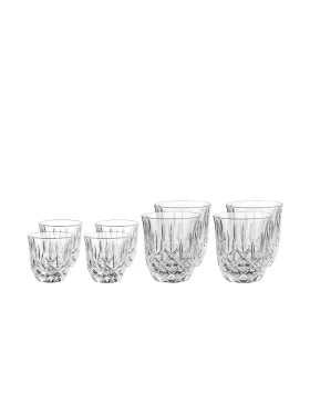 Nachtmann Noblesse 105602 - Σετ 8 Κρυστάλλινα Φλιτζάνια για Espresso & Cappuccino 