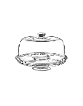 Oriana Ferelli Delicious P53012 - Γυάλινη Τουρτιέρα & Ορντεβιέρα 2-σε-1 