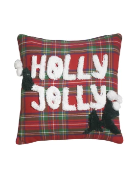 DAS HOME CHRISTMAS ΜΑΞΙΛΑΡΙ ΦΙΓΟΥΡΑΣ 40X40 0846 MULTICOLOR