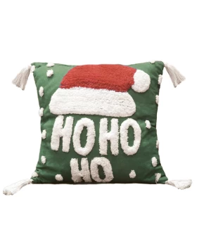 DAS HOME CHRISTMAS ΜΑΞΙΛΑΡΙ ΦΙΓΟΥΡΑΣ 40X40 0848 GREEN