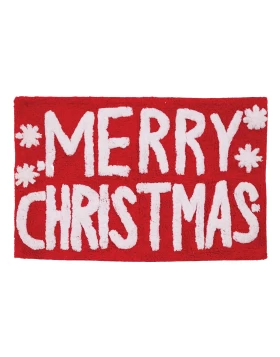 DAS HOME ΤΑΠΕΤΟ ΜΠΑΝΙΟΥ 50Χ80 CHRISTMAS 0849 RED