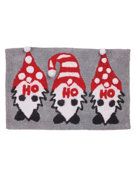 DAS HOME ΤΑΠΕΤΟ ΜΠΑΝΙΟΥ 50Χ80 CHRISTMAS 0851 GREY