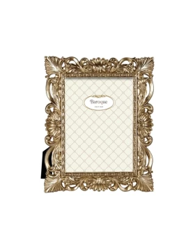 Κορνίζα Baroque 13x18 εκ. Resin - Παλαιωμένο Χρυσό Φινίρισμα 41037