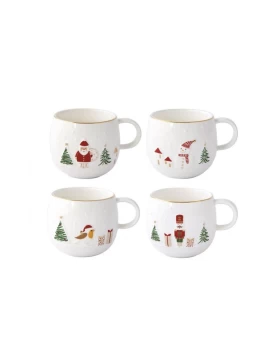 Easy Life Let It Snow Κούπα Πορσελάνη 400ml 1319LSNO (4 σχέδια)