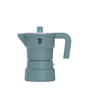 Καφετιέρα Moka Espresso Pezzetti Solid Express 3 Φλιτζάνια Greenish Vigor 1651V