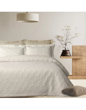 DAS HOME ΚΟΥΒΕΡΤΟΡΙΟ KING HAPPY 0288 WHITE