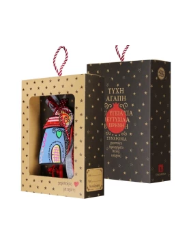 Synchronia Γούρι Χρωματιστό Σπιτάκι - LU22003C