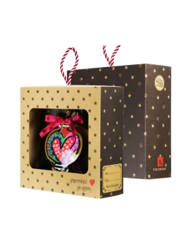 Synchronia Γούρι Ρόδι Πολύχρωμη Καρδιά - LU24008A