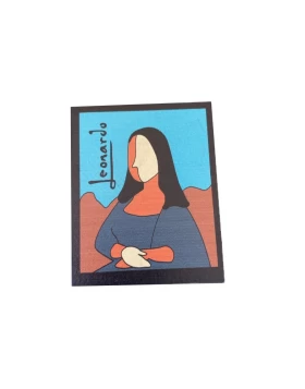 Μαγνητάκι Πίνακας Leonardo 7x6,5cm - SY100033