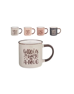 Κούπα Κεραμική 250ml Marva Q99000480 - 4 Χρώματα