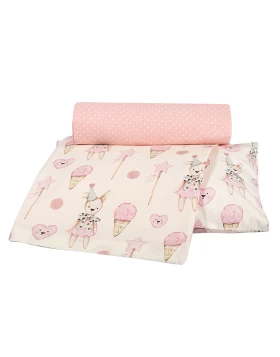 GREENWICH POLO CLUB ΣΕΤ ΣΕΝΤΟΝΙΑ ΚΟΥΝΙΑΣ ESSENTIAL 8859 IVORY, PINK