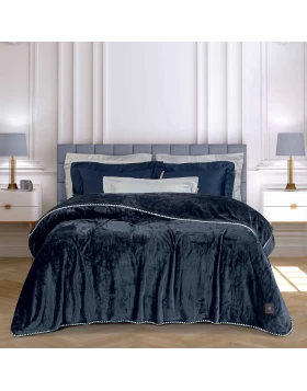 GREENWICH POLO CLUB ΚΟΥΒΕΡΤΑ FLEECE 170X240 ESSENTIAL 4442 ROYAL BLUE