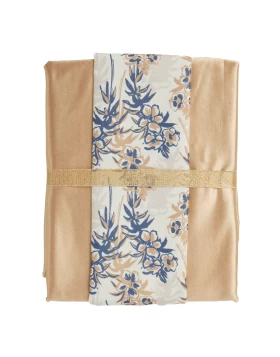 DAS HOME ΣΕΤ ΤΡΑΠΕΖΟΜΑΝΤΗΛΟ 2ΤΜΧ 140Χ180 0866 GOLDEN