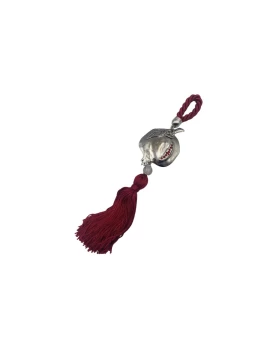 Γούρι ρόδι με λεπτομέρειες σε κόκκινους τόνους - Φυσαλίς 2023-21A-3