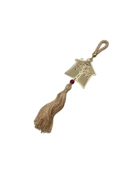 Γούρι σπίτι με δέντρο ζωής - Φυσαλίς 2023-68-7