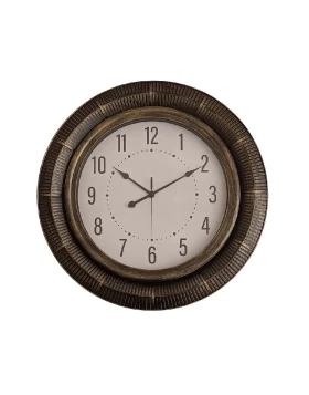 Ρολόι τοίχου vintage καφέ ankor - 848881