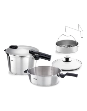 Fissler Vitaquick Premium Σετ Quattro 8Lt & 4Lt (602-810-11-090/0) 