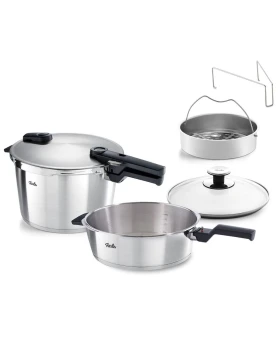 Fissler Vitaquick Premium Σετ Quattro 8Lt & 4Lt (602-810-11-090/0) 