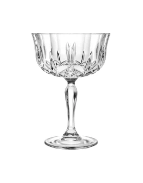 Σετ 6 Κρυστάλλινα Ποτήρια RCR Opera 240ml - Για Σαμπάνια, Κοκτέιλ & Παγωτό