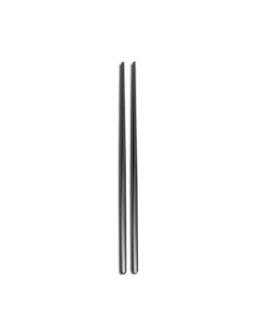Σετ 2 Ανοξείδωτα Chopsticks Comas 23 εκ. 7422-Black (18/10)